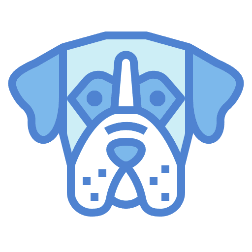 Boxer animals animal breed icon