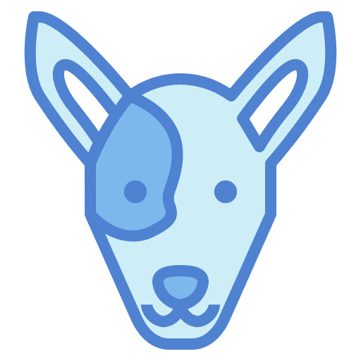 Bull terrier bull terrier pet animal icon
