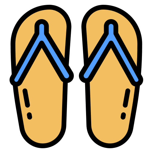 Sandal summer fashion shoes icon