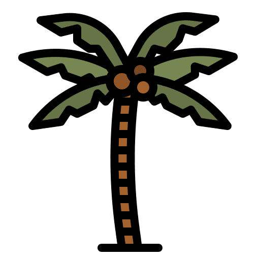 Palm tree nature botanical palm tree icon Palm tree nature botanical palm tree icon