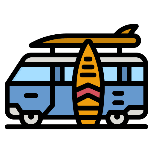 Van automobile car transportation icon Van automobile car transportation icon