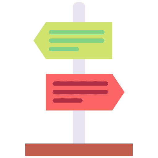 Directions directional sign orientation directions icon Directions directional sign orientation directions icon