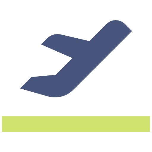 Departure flight transport aeroplane icon Departure flight transport aeroplane icon