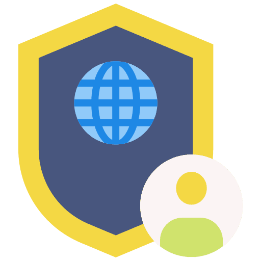Protect mother earth day security user icon Protect mother earth day security user icon
