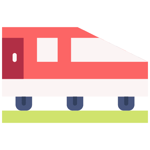 Train speed high speed train infrastructure icon Train speed high speed train infrastructure icon