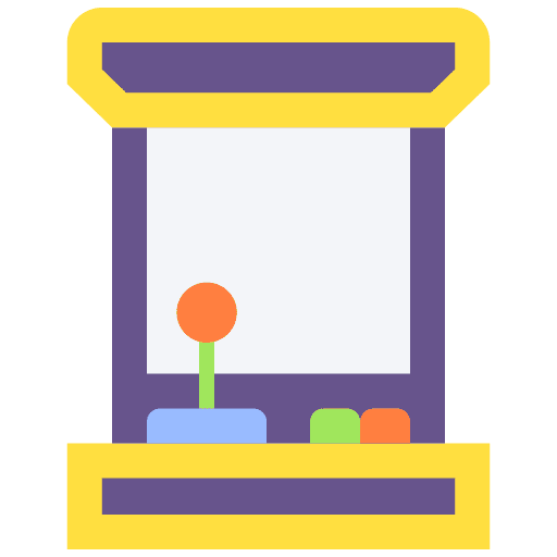 Arcade game arcade machine game machine game console icon