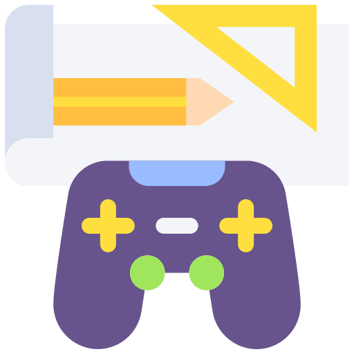 Blueprint gaming pencil draft icon