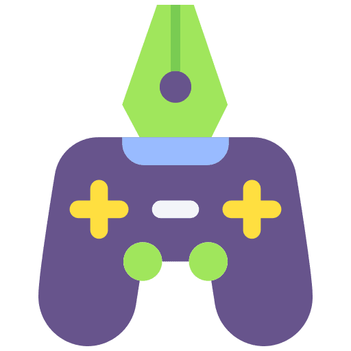 Design idea gaming creative icon Design idea gaming creative icon