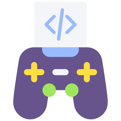 Game development gamepad console game development icon Game development gamepad console game development icon