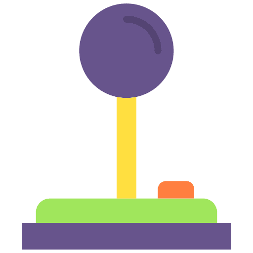 Joystick gamepad video game controller icon