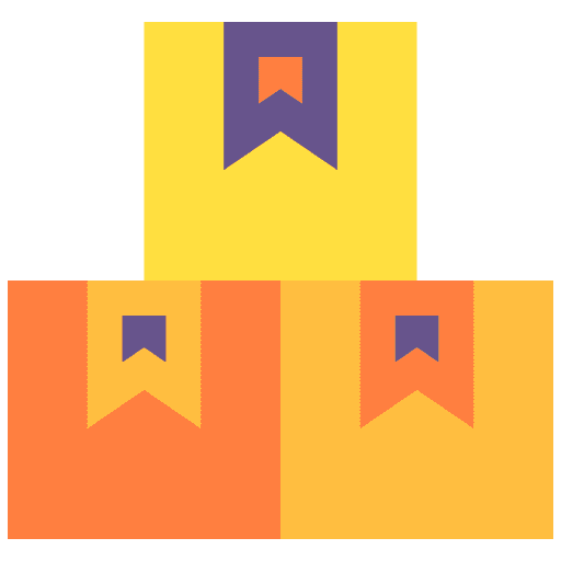 Package shipping delivery package icon