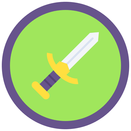 Fighting game swords fight players icon Fighting game swords fight players icon