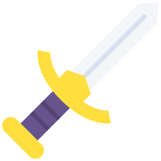 Sword weapon fantasy blade icon Sword weapon fantasy blade icon