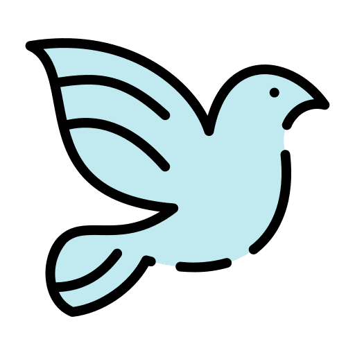Dove animal bird animals icon Dove animal bird animals icon