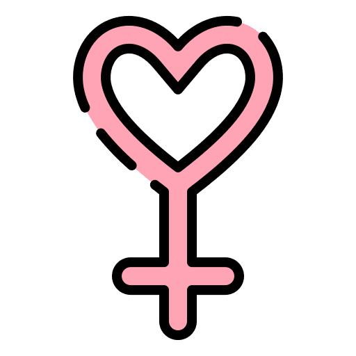 Heart venus gender love icon Heart venus gender love icon