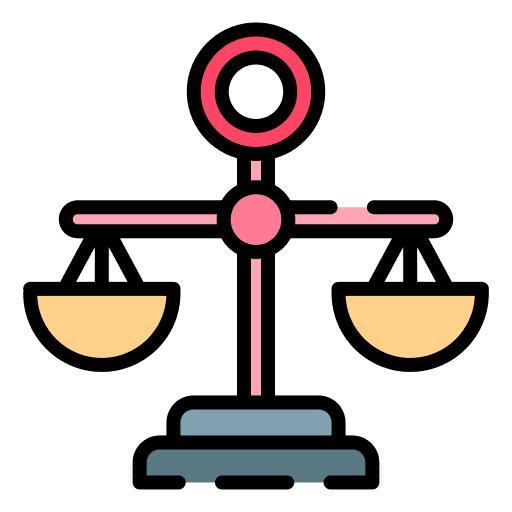 Justice balance equal miscellaneous icon Justice balance equal miscellaneous icon