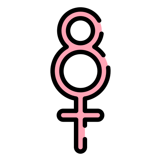 Woman femenine venus woman icon Woman femenine venus woman icon
