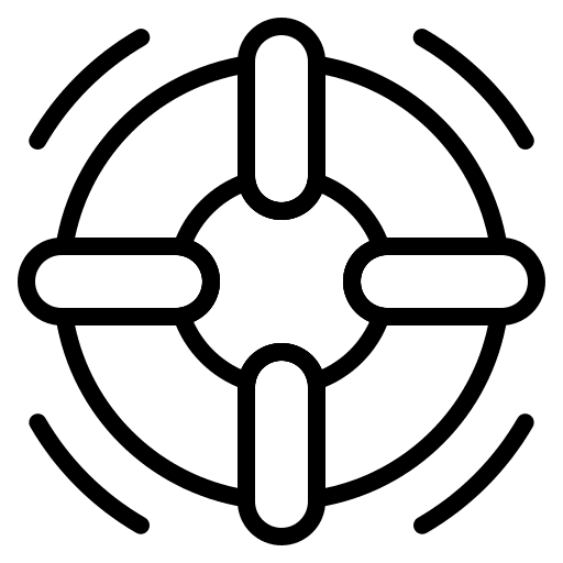 Help security floating swimming pool icon