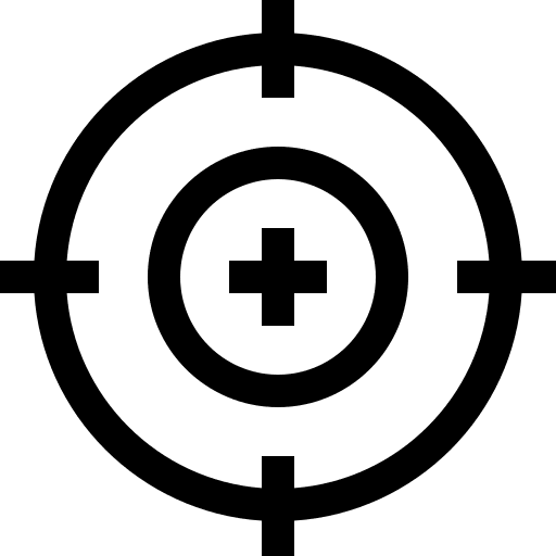Focus ui aim crosshair icon Focus ui aim crosshair icon