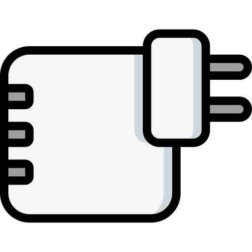 Adaptor adapter plug charger icon