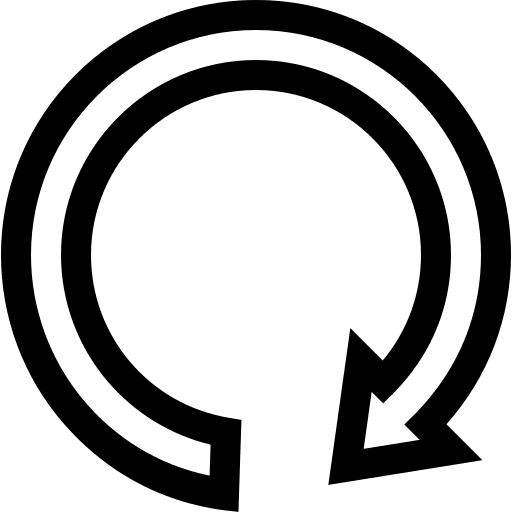 Refresh redo recurrent circular arrow icon Refresh redo recurrent circular arrow icon