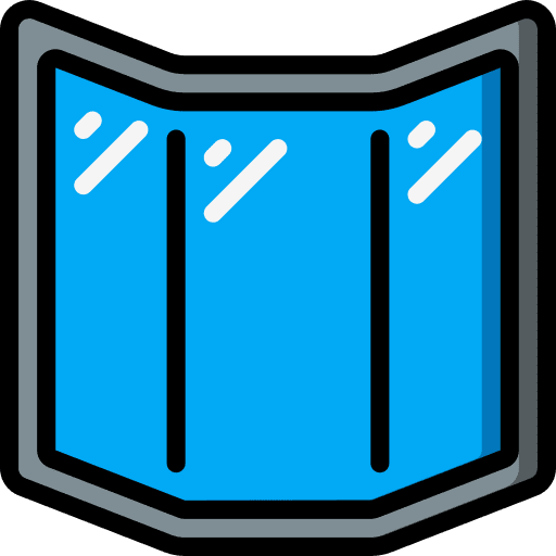 Foldable smartphone communications screen device icon