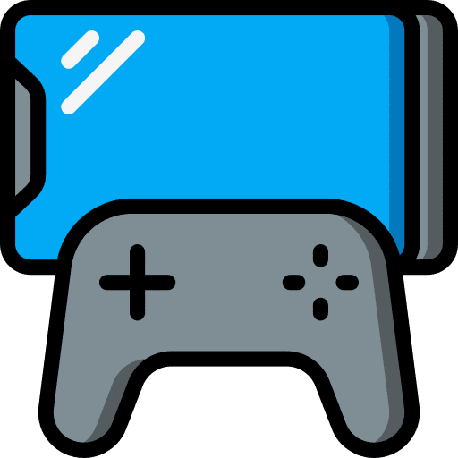 Mobile cellphone game controller joystick icon