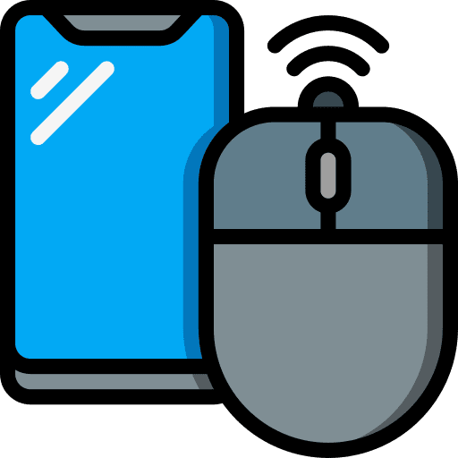Computer mouse cursor pointer mobile icon