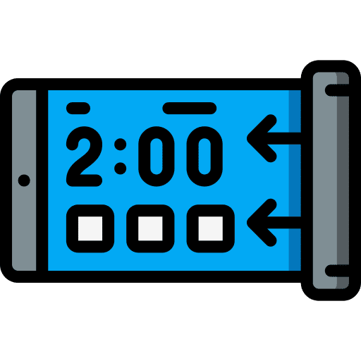 Smartphone mobile smartphone pull out icon