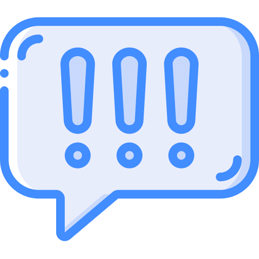 Alert talk conversation communications icon