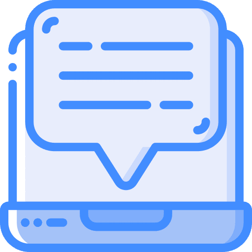 Laptop laptop digital speech bubble icon Laptop laptop digital speech bubble icon