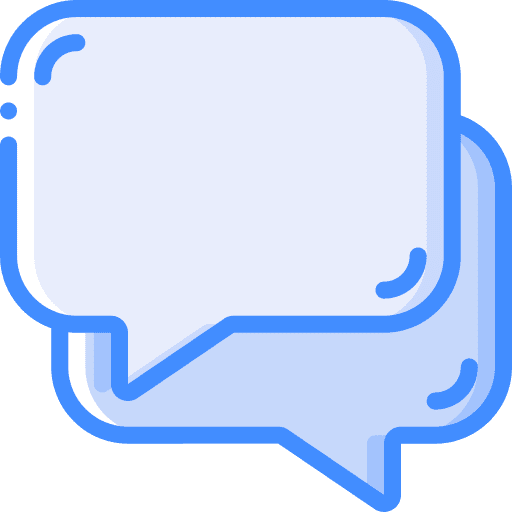 Speech bubbles chat box message talk icon
