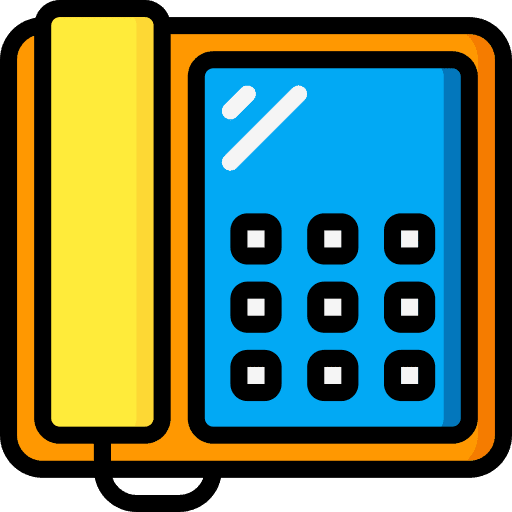Telephone telephone call retro phone call icon