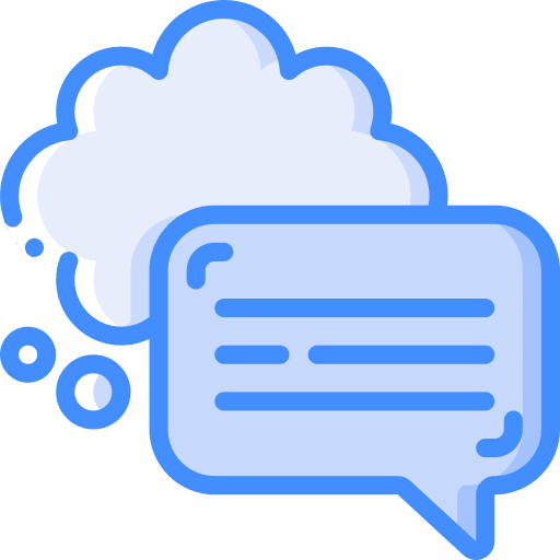 Thinking chat speech bubble conversation icon Thinking chat speech bubble conversation icon