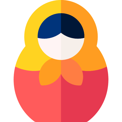 Matryoshka doll traditional matryoshka doll cultures icon