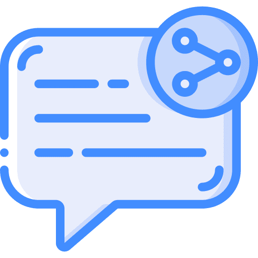 Share share speech conversation icon Share share speech conversation icon