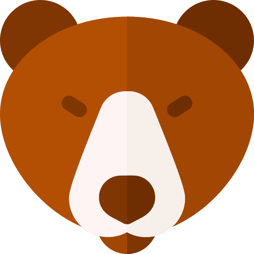 Bear animal kingdom wildlife animals icon Bear animal kingdom wildlife animals icon