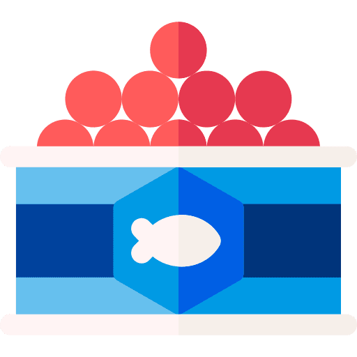 Caviar fish aquarium caviar icon Caviar fish aquarium caviar icon