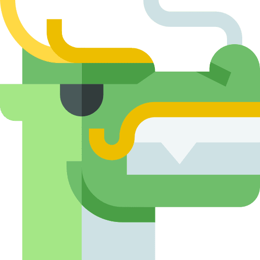 Dragon china culture dragon boat festival icon