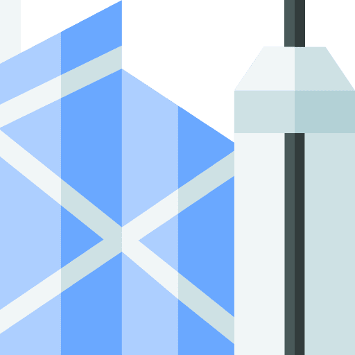 Skyscrapper finance and business architecture and city office icon Skyscrapper finance and business architecture and city office icon