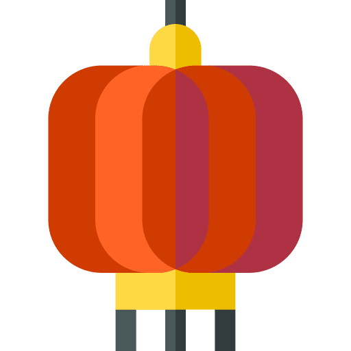 Chinese lantern light holiday celebration icon Chinese lantern light holiday celebration icon