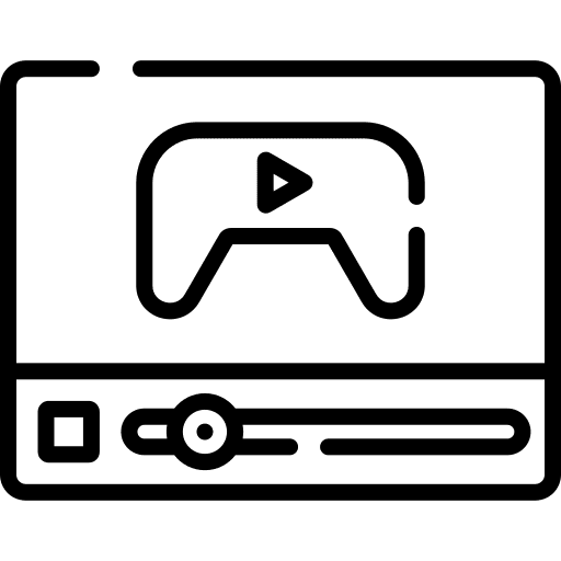 Gaming networking video game gamepad icon Gaming networking video game gamepad icon