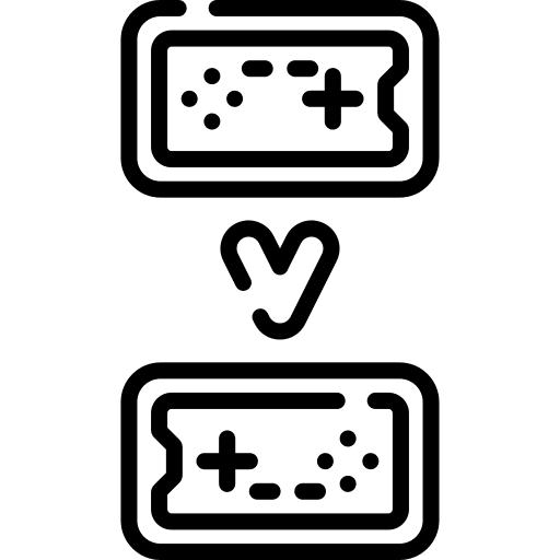 Pvp gaming pvp player versus player icon Pvp gaming pvp player versus player icon
