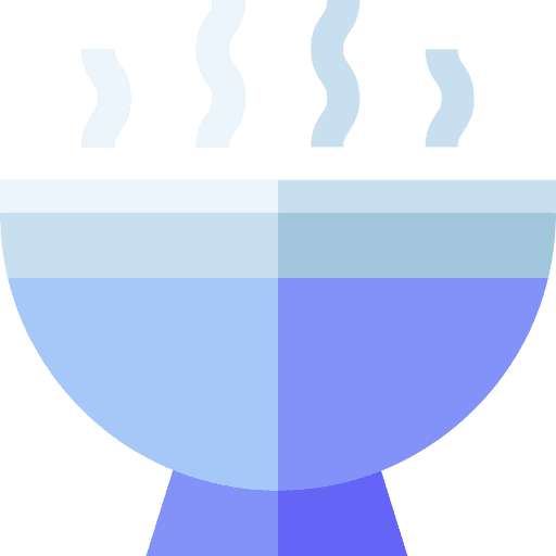 Bowl drink food and restaurant soup icon