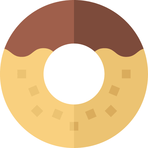 Donut food and restaurant doughnut donut icon