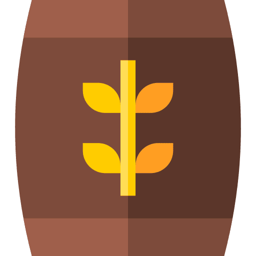 Flour bag food and restaurant flour icon