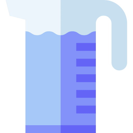 Jug water measuring cup jug icon