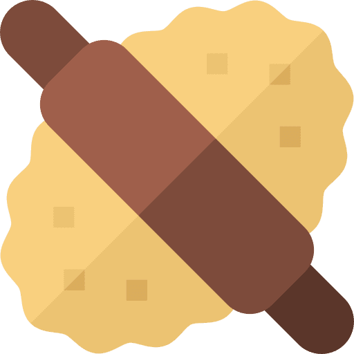 Rolling pin kitchen utensils food and restaurant cooking icon