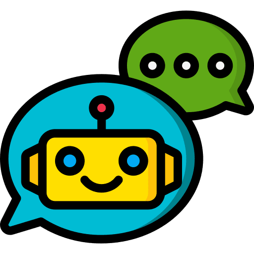 Chatbot support chatbot robot icon