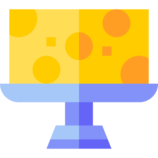 Cheese food and restaurant food fast food icon